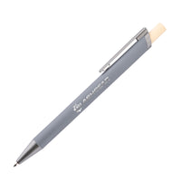 Custom Logo Shearwater Ballpoint Pen w/Bamboo Clicker