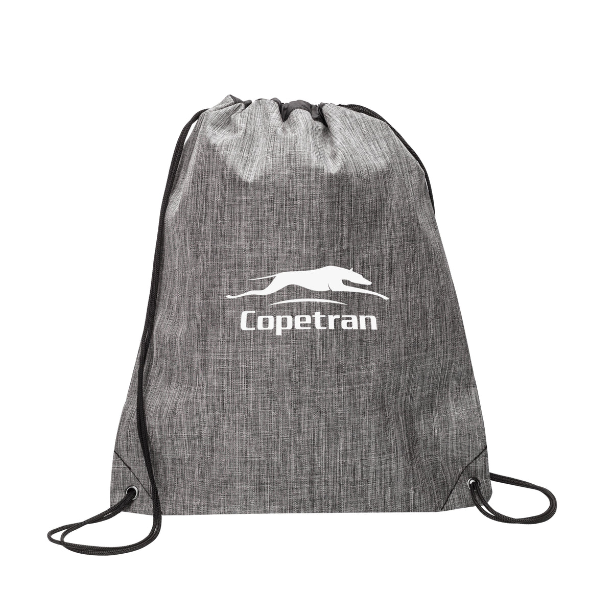Custom Logo Shenandoah Heather Drawstring Bag