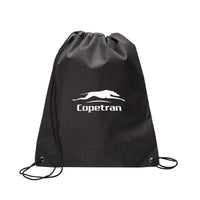 Custom Logo Shenandoah Heather Drawstring Bag