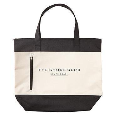 Custom Logo Shoreline Nautical Tote Bag