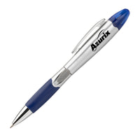 Custom Logo Silver Champion Pen/Highlighter