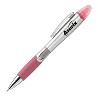 Custom Logo Silver Champion Pen/Highlighter
