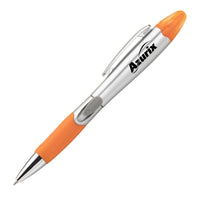 Custom Logo Silver Champion Pen/Highlighter