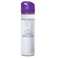 Custom Logo Single Wall Glass Wide Mouth Water Bottle (500ML)