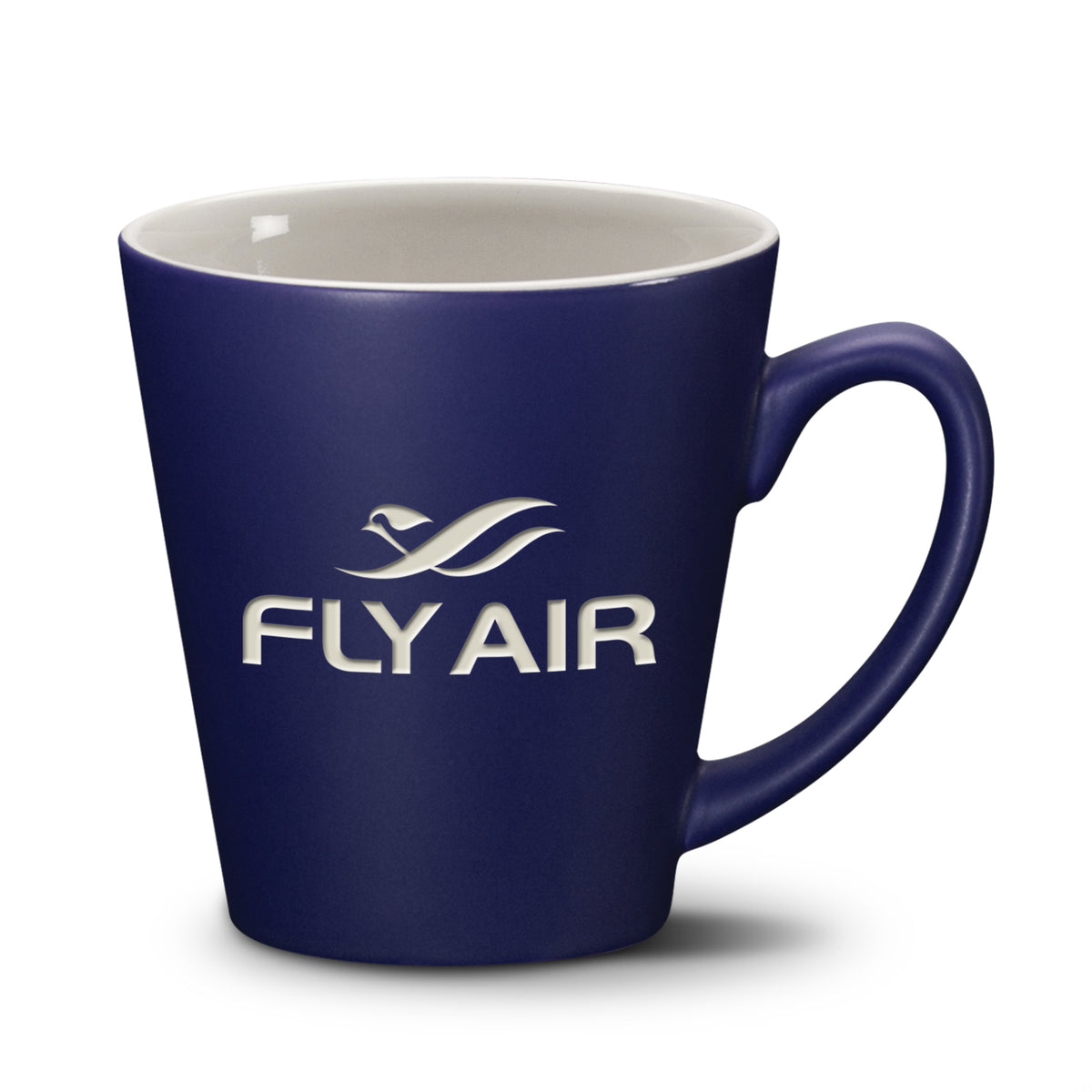Custom Logo Sorrento 2-Tone Mug - 12oz - Deep Etch