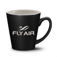 Custom Logo Sorrento 2-Tone Mug - 12oz - Deep Etch