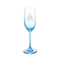 Custom Logo Soudan Flute Blue - Deep Etch