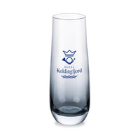 Custom Logo Soudan Stemless Flute Smoke - Imprinted