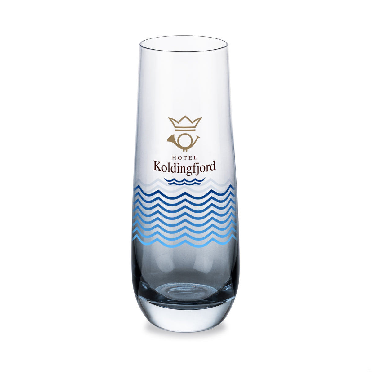 Custom Logo Soudan Stemless Flute Smoke - VividPrint™