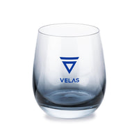 Custom Logo Soudan Stemless Wine Smoke - Imprinted