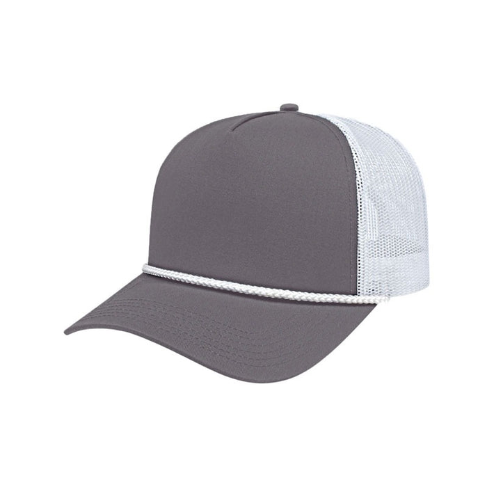 Custom Logo Special Rope Trucker Mesh Back Cap