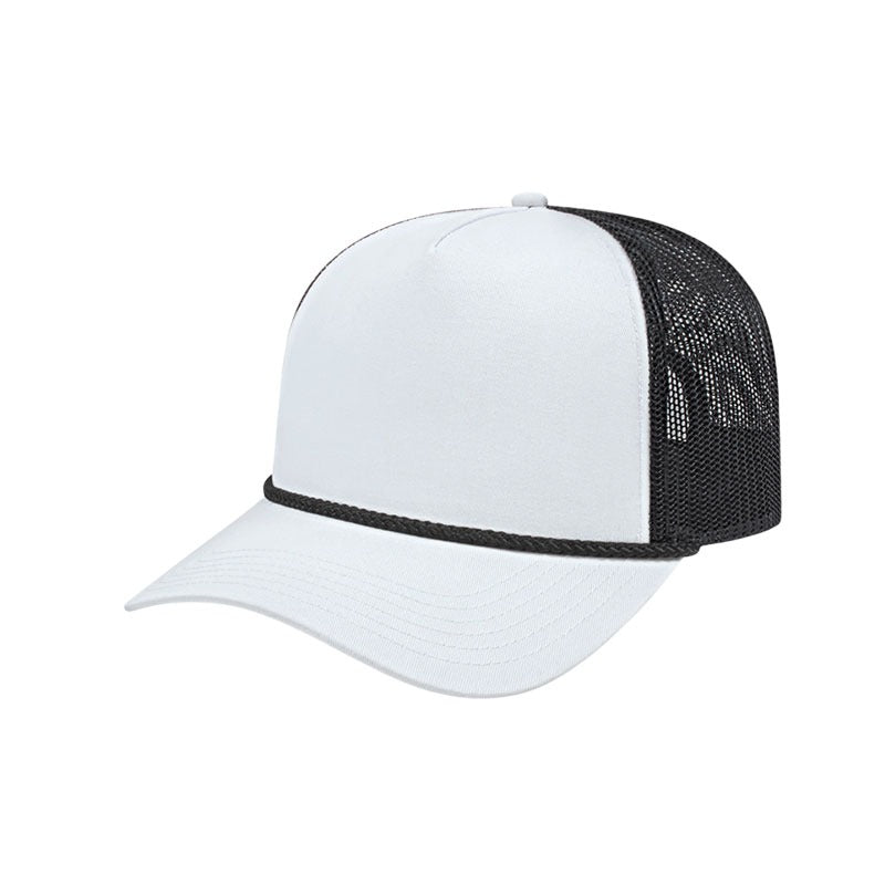 Custom Logo Special Rope Trucker Mesh Back Cap