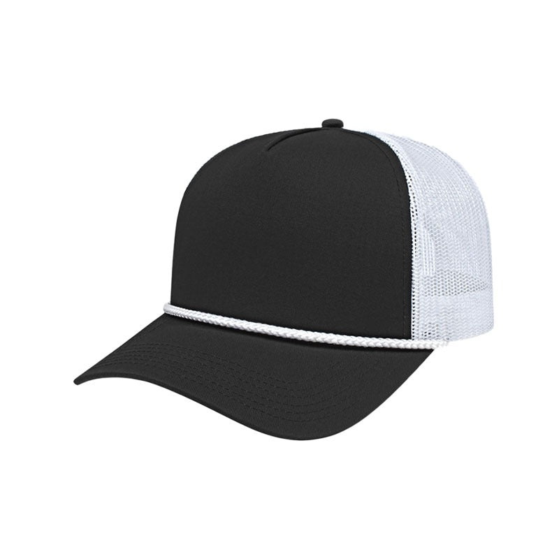 Custom Logo Special Rope Trucker Mesh Back Cap