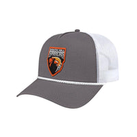 Custom Logo Special Rope Trucker Mesh Back Cap