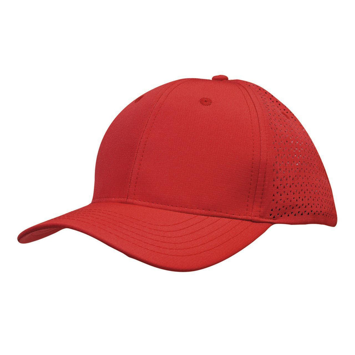 Custom Logo Sports Ripstop Twill with Triangle Perforations Hat