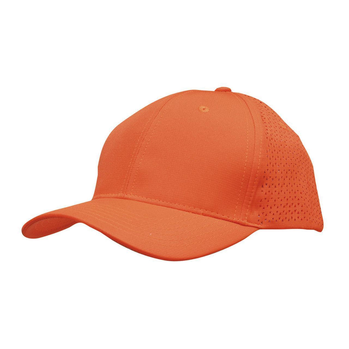 Custom Logo Sports Ripstop Twill with Triangle Perforations Hat