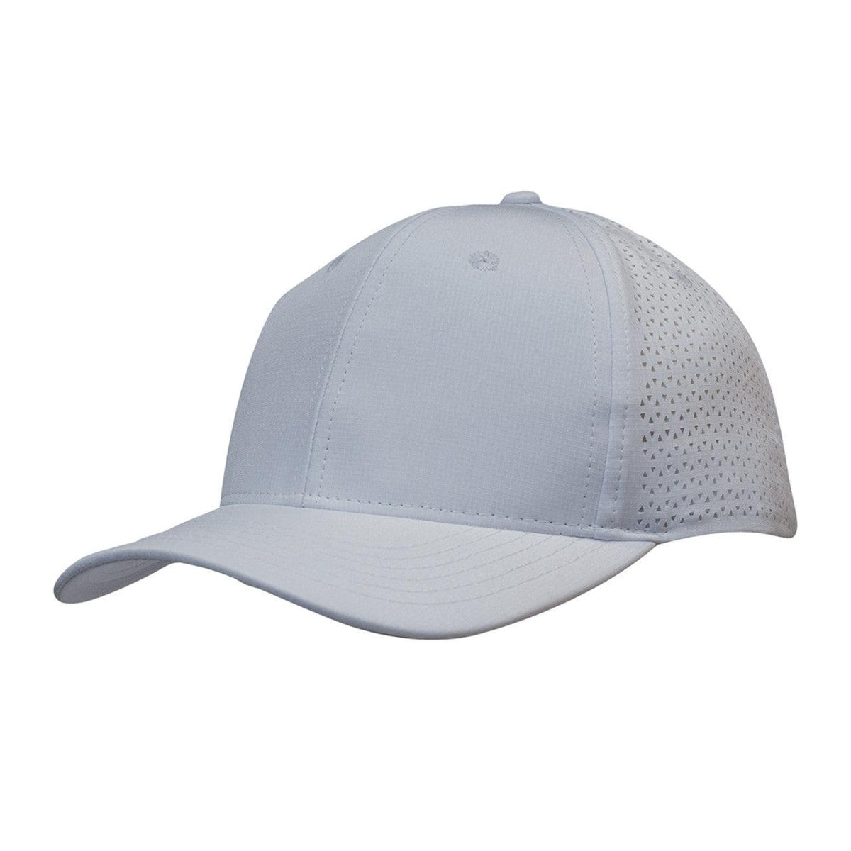 Custom Logo Sports Ripstop Twill with Triangle Perforations Hat