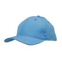 Custom Logo Sports Ripstop Twill with Triangle Perforations Hat