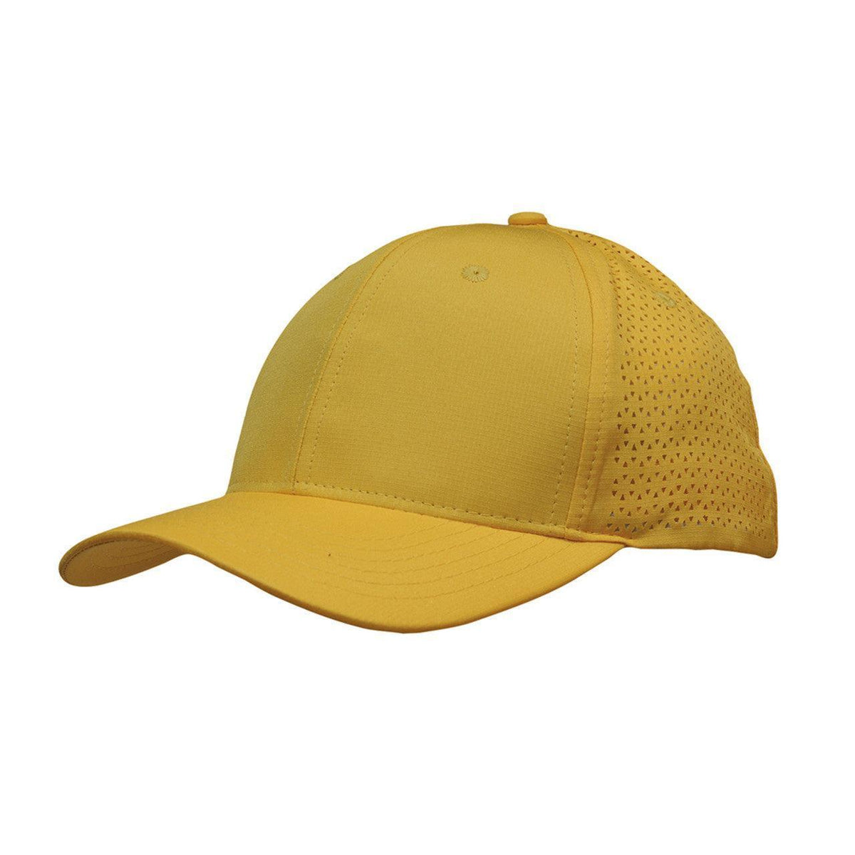 Custom Logo Sports Ripstop Twill with Triangle Perforations Hat