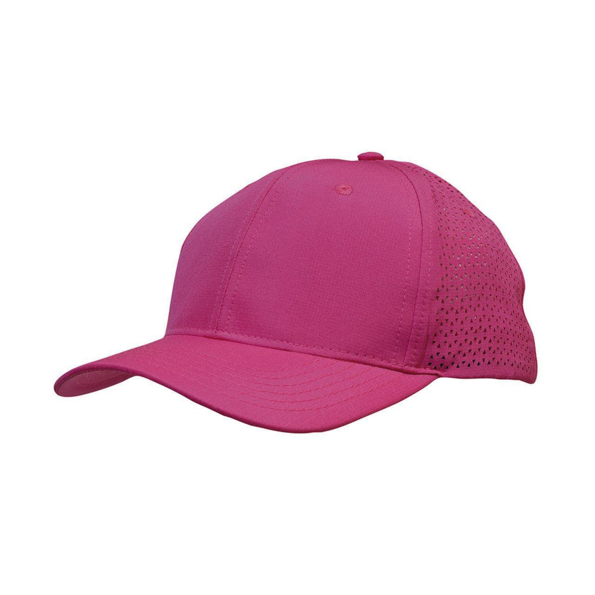 Custom Logo Sports Ripstop Twill with Triangle Perforations Hat