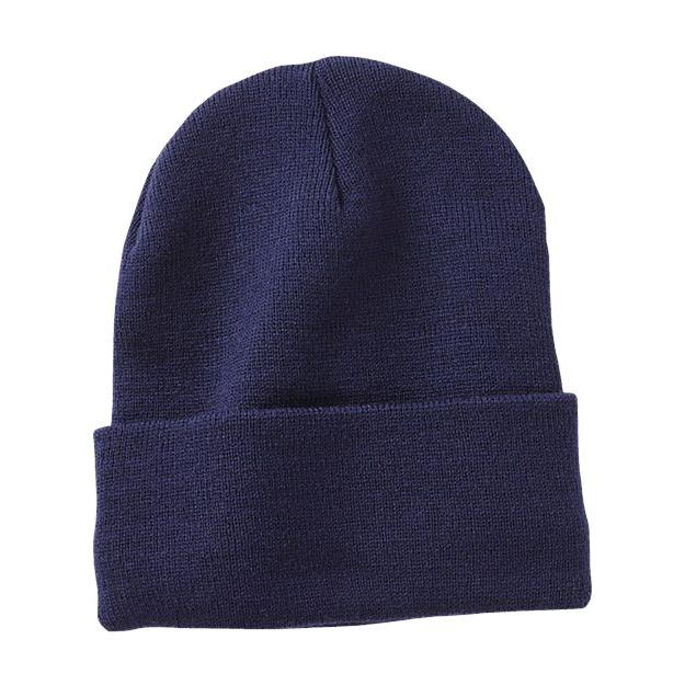 Custom Logo Sportsman 12" Sherpa Lined Cuffed Beanie