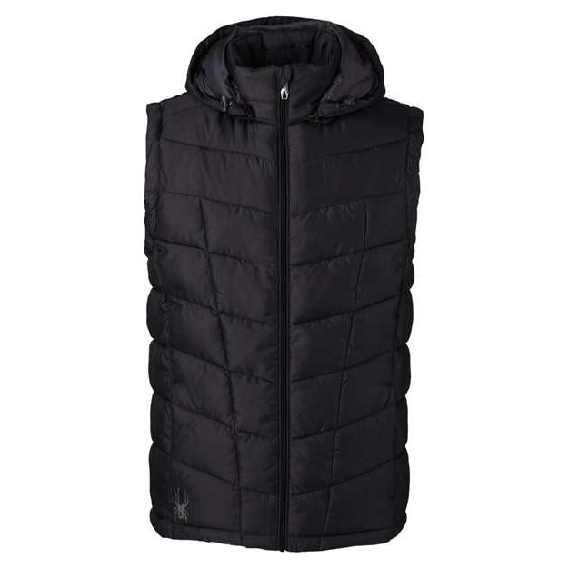 Custom Logo Spyder Men' Pelmo Puffer Vest
