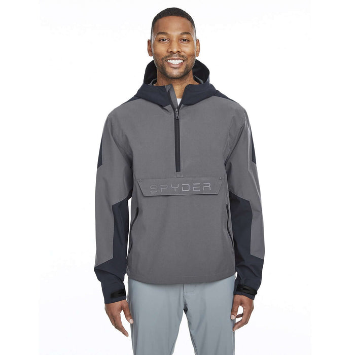 Custom Logo Spyder Patrol Anorak Jacket - Mens
