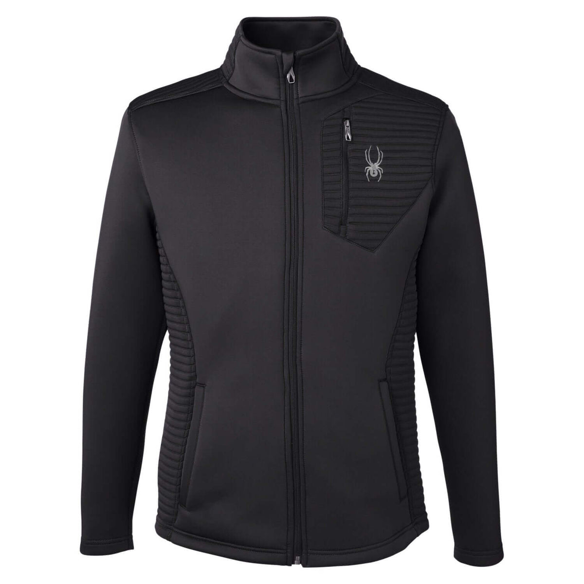 Custom Logo Spyder Venom Full-Zip Jacket - Mens