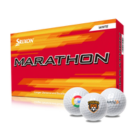 Custom Logo Srixon Marathon Golf Balls - 15 Balls Pack