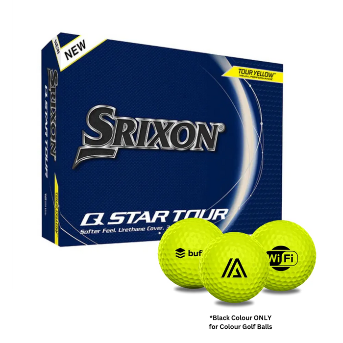 Custom Logo Srixon Q-Star Tour Golf Balls