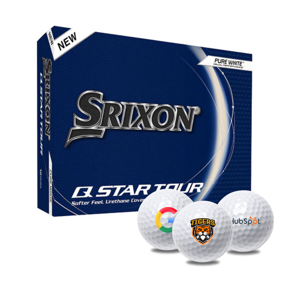 Custom Logo Srixon Q-Star Tour Golf Balls