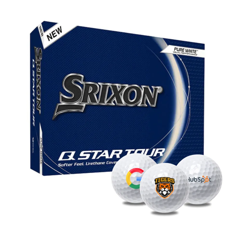 Custom Logo Srixon Q-Star Tour Golf Balls