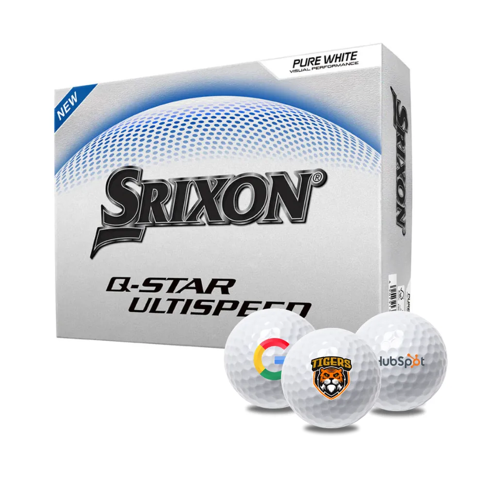 Custom Logo Srixon Q-Star UltiSpeed Golf Balls