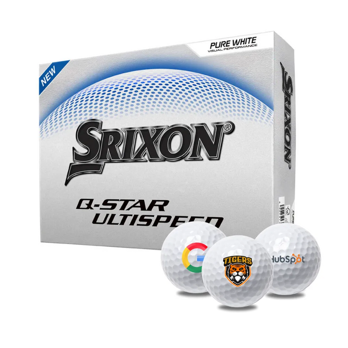 Custom Logo Srixon Q-Star UltiSpeed Golf Balls