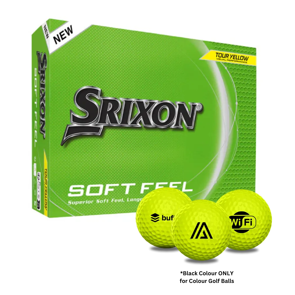 Custom Logo Srixon Soft Feel Golf Balls - 2025