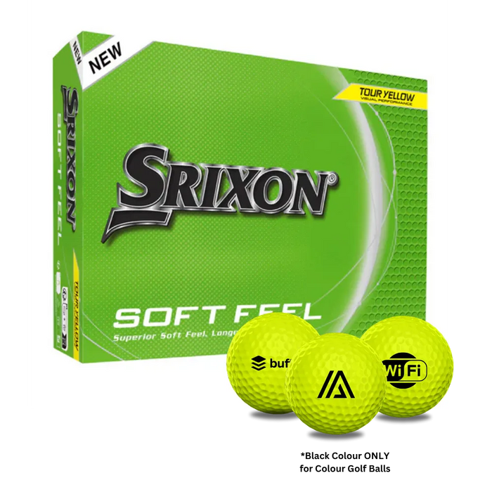 Custom Logo Srixon Soft Feel Golf Balls - 2025