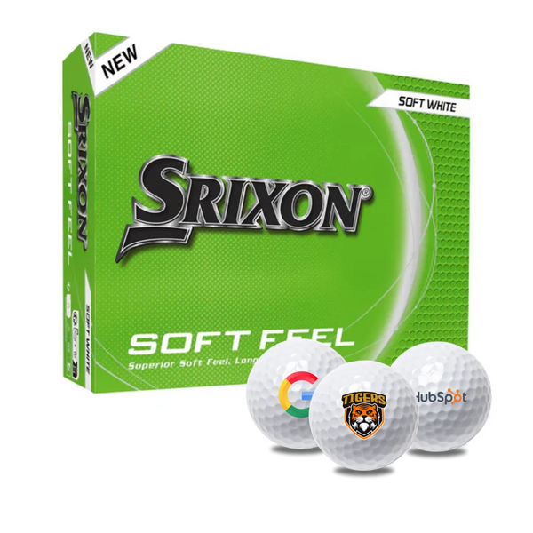 Custom Logo Srixon Soft Feel Golf Balls - 2025