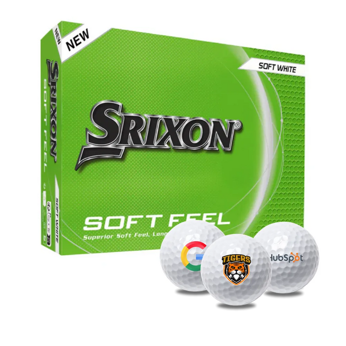 Custom Logo Srixon Soft Feel Golf Balls - 2025