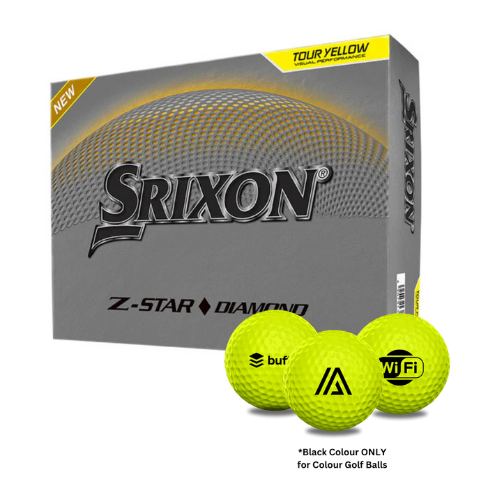 Custom Logo Srixon Z-Star Diamond Golf Balls