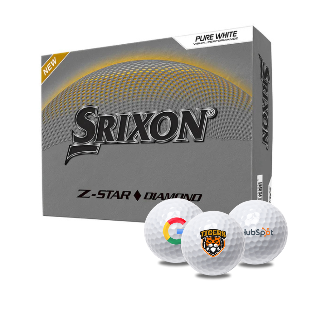 Custom Logo Srixon Z-Star Diamond Golf Balls