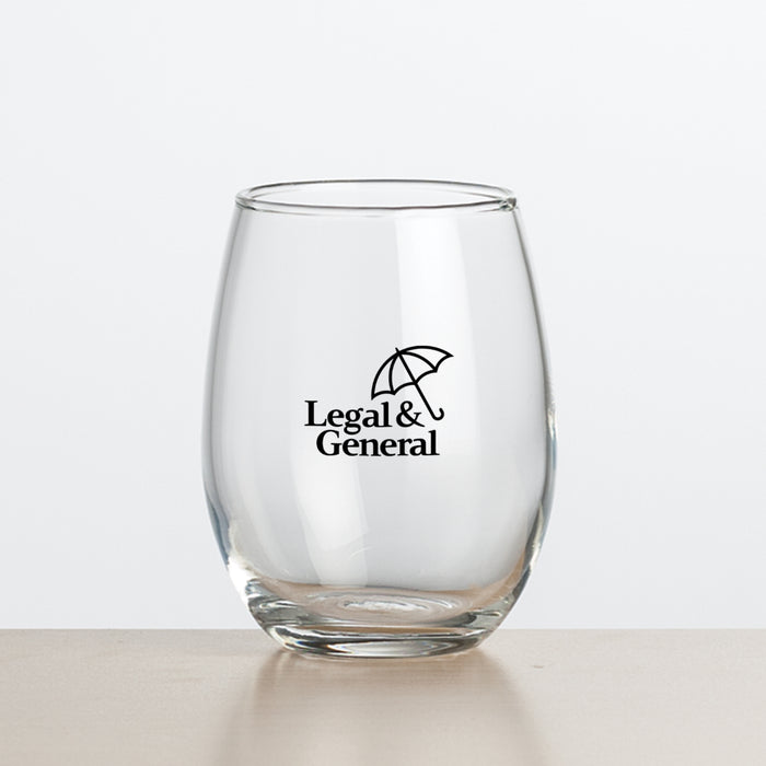 Custom Logo Stanford Stemless Wine - Imprinted