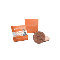 Custom Logo Statement Cookie Box with Large 3.2″ Cookie – Double