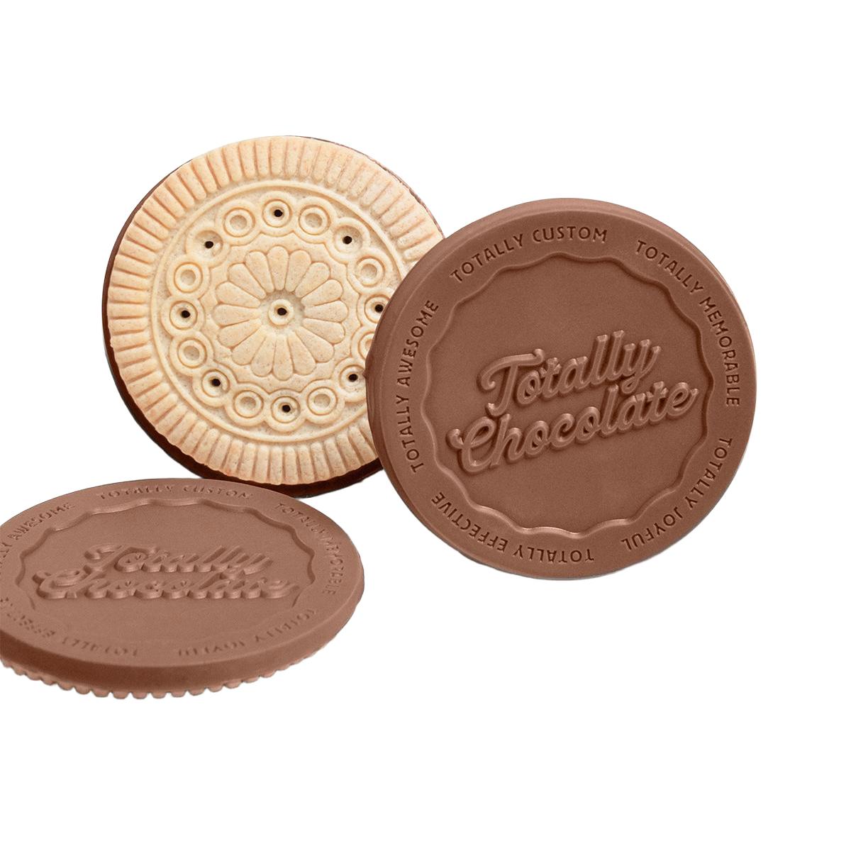 Custom Logo Statement Cookie Box with Large 3.2″ Cookie – Single