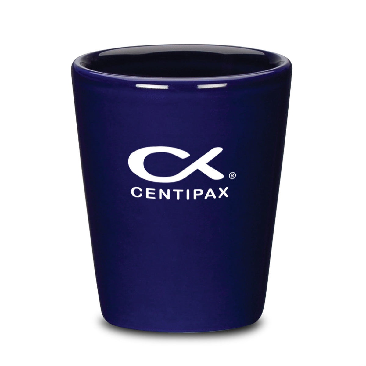 Custom Logo Stoke Ceramic Shot - Imprinted