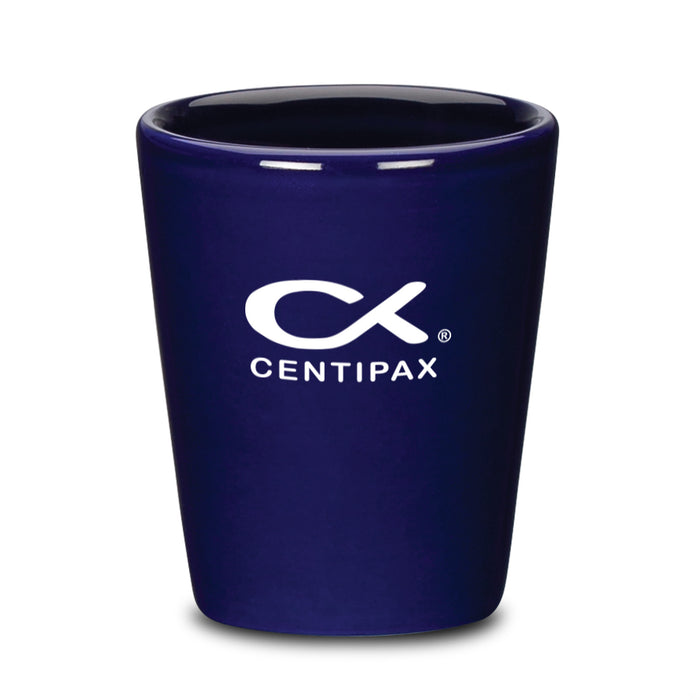 Custom Logo Stoke Ceramic Shot - Imprinted