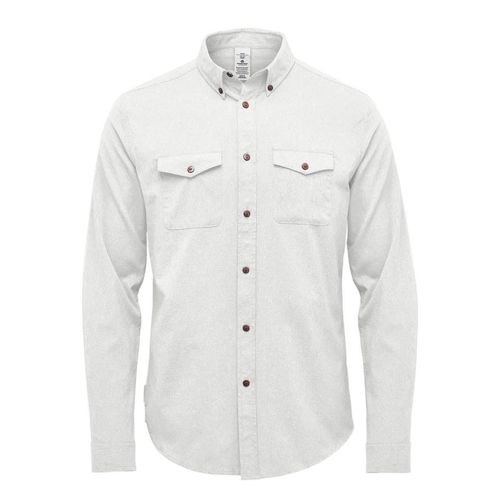 Custom Logo Stormtech Men's Azores Quick Dry L/S Shirt