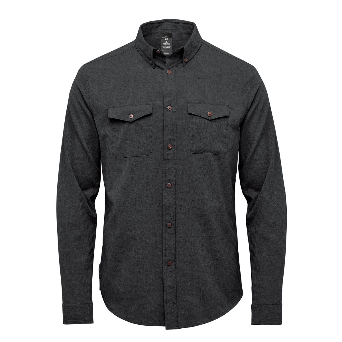 Custom Logo Stormtech Men's Azores Quick Dry L/S Shirt