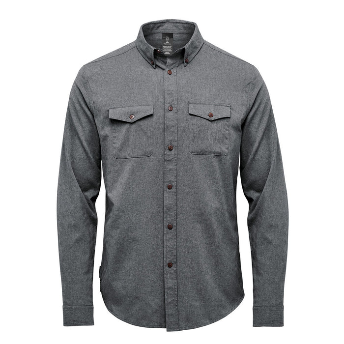 Custom Logo Stormtech Men's Azores Quick Dry L/S Shirt