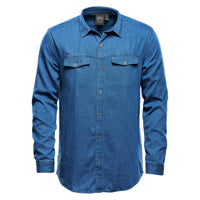 Custom Logo Stormtech Men's Blueridge Denim Shirt