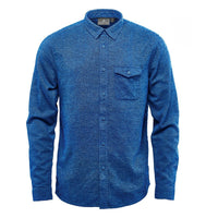 Custom Logo Stormtech Men's Dockyard Long Sleeve Twill Shirt